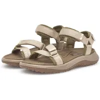 Woden Sandaler 'Solvej' beige / brun