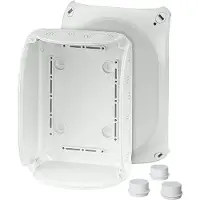 Hensel Forgreningsdåse DK1600G uden klemmer, 210 x 155 x 92 mm