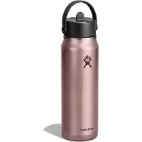 Hydroflask - Termoflaske - 32 Oz Lightweight Wide Flex Straw Cap Quartz til Unisex - Lyserød