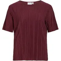 Vila Shirts 'VIPLISA' vinrød