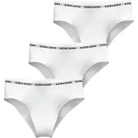 Björn Borg Logo Highwaist Brief 3p, Svart