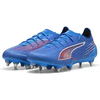 Puma ULTRA 6 ULTIMATE MxSG Football Boots Unisex, Shoes, Ultra Blue/White/Glowing Red, 40