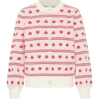 Ichi Cardigan 'IHBriellle CA5' lys pink / hvid