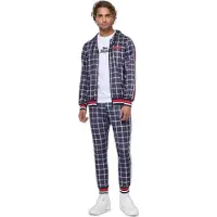 Lonsdale Joggingdragt 'Orbost' marin / rød / hvid