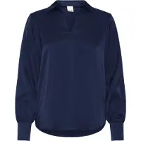 Ichi Bluse natblå