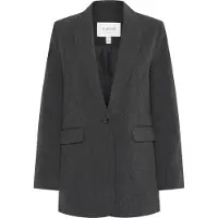 B.young Blazer sort-meleret