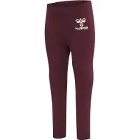 Hummel Leggings - hmlMaule - Windsor Wine - - 56 - Leggings