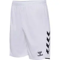 Hummel Core 2.0 Træningsshorts - Hvid/Sort, størrelse 4XL