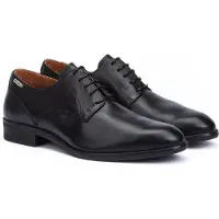 Pikolinos Pikolinostil mænd. M7J-4187 Bristol lædersko M7J-4187 sort (40), 1-3 cm, Blonder, Klassisk