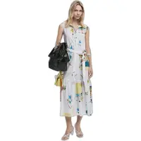 Desigual Blusekjole blandingsfarvet / hvid