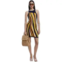 Desigual Kjole orange / sort