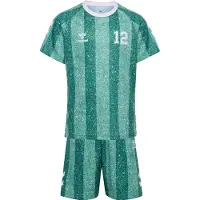 Hummel Sportsdragt jade / mørkegrøn / hvid
