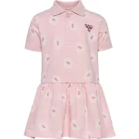 Hummel Kjole - Pale Lilac m. Blomster - - 5 år (110) - Kjole