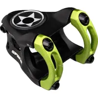 Spank Split 35 Enduro Trail Shotpeen anodiseret cykelstamme Sort/gr?n 50 mm