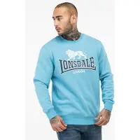 Lonsdale Sweatshirt 'Lawins' navy / lyseblå / hvid