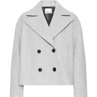 Ichi Blazer grå-meleret / sort