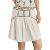 Pepe Jeans Pepe Jeanstil kvinder. PL9011941 Denvery nederdel hvid (L), Casual, Bomuld