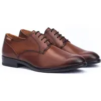 Pikolinos Pikolinostil mænd. M7J-4187 Brune Bristol-lædersko (44), 1-3 cm, Blonder, Klassisk
