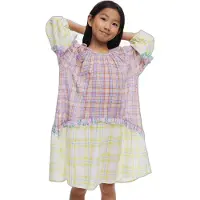 Desigual Kjole 'Minime' gul / lysegul / lilla / lilla