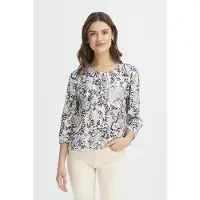 Fransa Bluse 'ARIANA' beige / blandingsfarvet