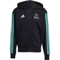 Adidas Sportssweatjakke aqua / sort / hvid