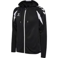 Hummel Sportssweatjakke lysegrå / sort