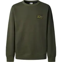 Pepe Jeans Pepe Jeanstil mænd. PM5800139 Sweatshirt Soren olivengrøn (XL), Casual, Bomuld