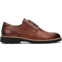 Pikolinos Pikolinostil mænd. M7D-4289 Brune Alarcon-lædersko (39), Fast, Blonder, Casual