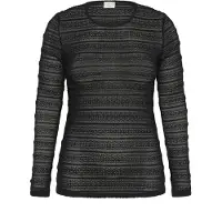KAFFE CURVE Bluse 'KChAnna' sort