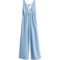 Next Jumpsuit lyseblå