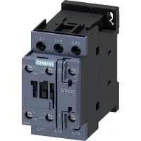Siemens Kontaktor 32A 15KW 3P+1NO+1NC 230V AC skrue 3RT2027-1AP00