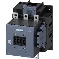 Siemens 3RT10566AP36, Kontaktor, Sort, IP20, Vekselstrøm/jævnstrøm, 120 mm, 170 mm