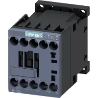 Siemens Kontaktor 12A 5,5KW 3P+1NO 24V DC skrue 3RT2017-1BB41