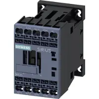 Siemens Kontaktor 12A 5,5KW 3P+1NC 230V AC fjederklemme 3RT2017-2AP02