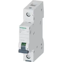Siemens Afbryder 1P B 6A 10kA AC 5SL4106-6