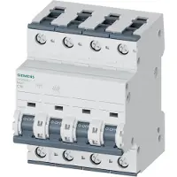 Siemens Automatsikring C 16A, 3P+N, 6kA, 5SY6616-7