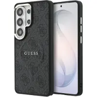 GUESS Samsung Galaxy S26 Ultra 4G Gold Frame Cover - MagSafe-kompatibelt - Sort