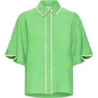 Ichi Bluse 'IHLENI' græsgrøn