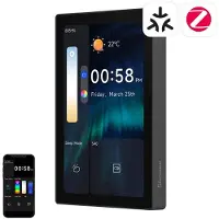 Sonoff Smart Control Panel 120 Matter WiFi/Bluetooth/ZigBee (black)