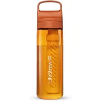 LifeStraw Go 2.0 Water Filter Bottle 650ml, Orange