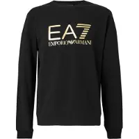 EA7 EA7til mænd. 7M002278_AF22266 Sweatshirt Core sort (S), Casual, Bomuld