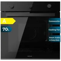 Cecotec Bolero Hexa M236000 Dark Inox Time Multifunktionsovn