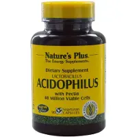 NaturesPlus , Acidophilus med Pektin, 90 Kapsler