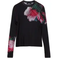 Desigual Shirts grøn / rød / sort