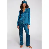 s.Oliver Pyjamas petroleum / hvid