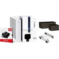 Evolis Edikio Flex enkeltsidet 12 punkter/mm (300dpi) USB & Ethernet kit (USB) korthåndprinter, farvesublimation 300dpi, 390 kort/time