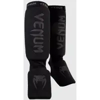 Venum Kontact Shinguards Black/Black