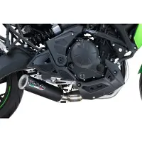 Gpr Exclusive M3 Black Titanium Kawasaki Versys 650 23-26 Ikke-homologeret Fuldt Linjesystem