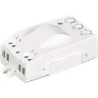 Niko HF Sensor 360, Passiv infrarød (PIR) sensor, Ledningsført, Loft/væg, Indendørs, Hvid, IP20