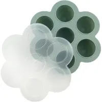 Tiny Tot Frysebakke - Silikone - Smokey Green - - OneSize - Isterningbakke